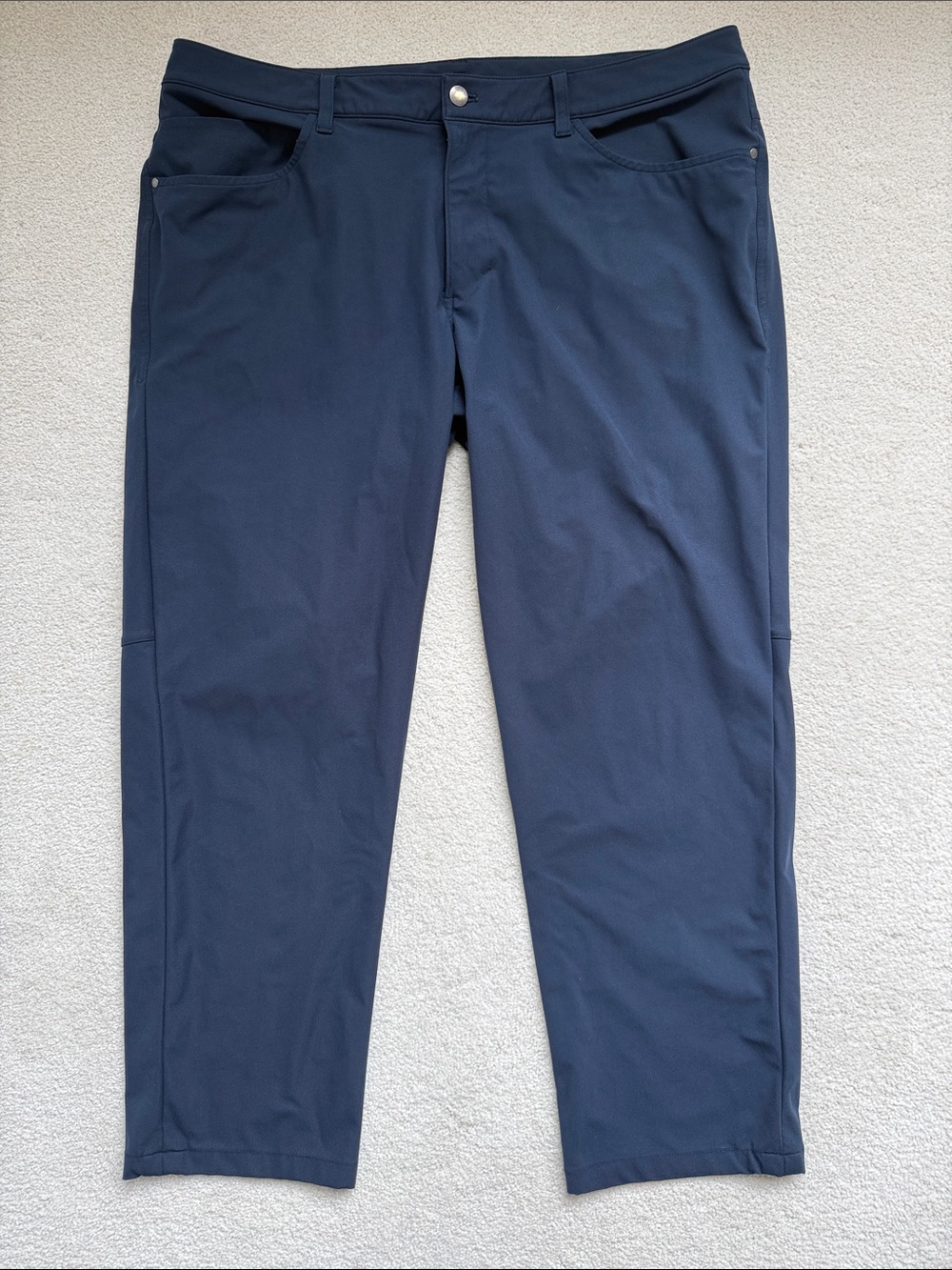 lululemon Men's Navy ABC Classic Fit Stretch Chinos